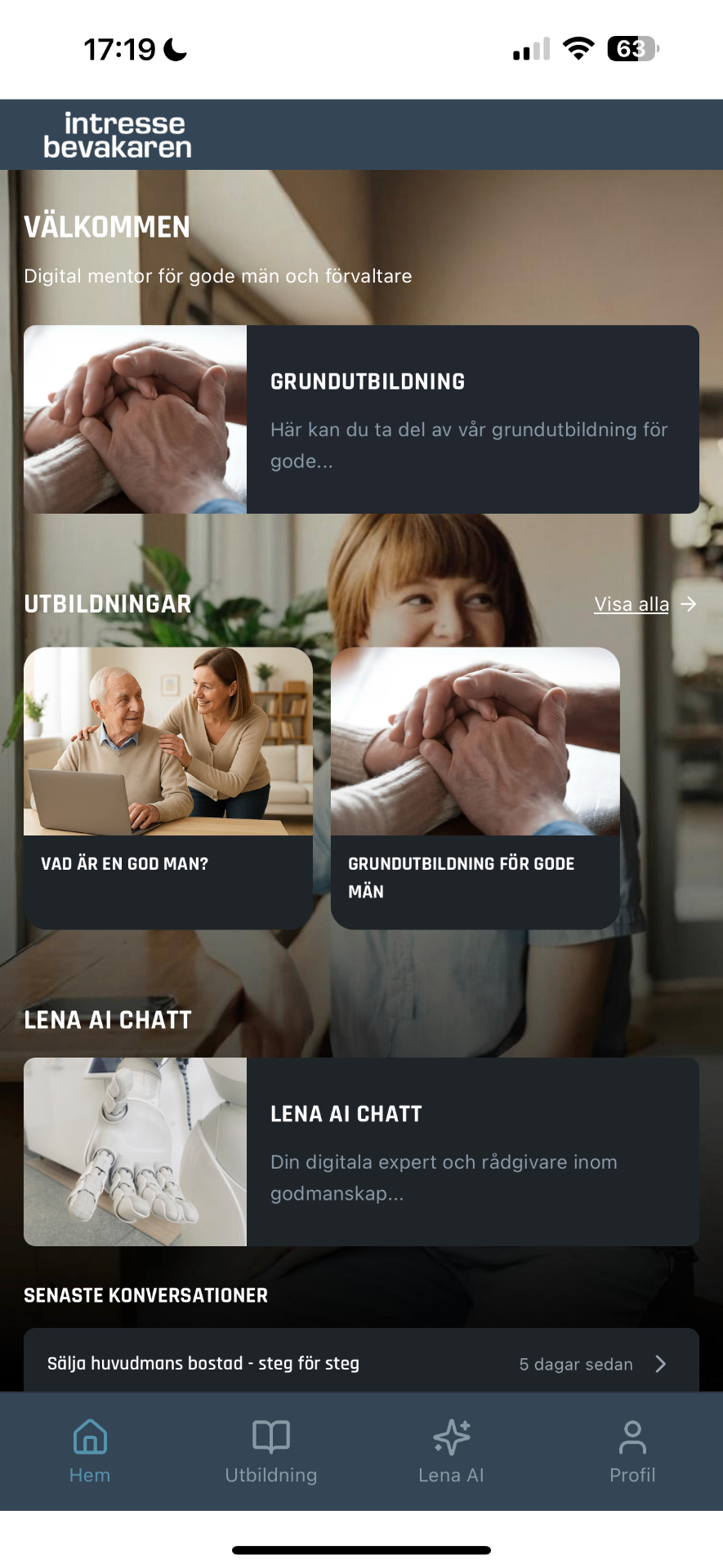 Intressebevakaren app
